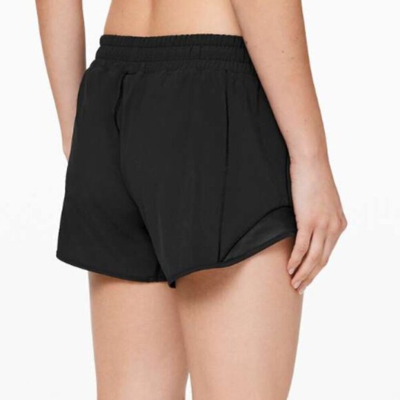 Lululemon Hotty Hot Short II *Long 4" Black - Picture 6 of 6
